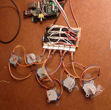 unipolar stepper motor